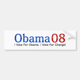 Autocollant De Voiture Barack Obama