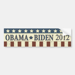 Autocollant De Voiture Barack Obama Joe Biden 2012