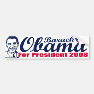 Autocollant De Voiture Barack Obama pour le Président adhésif pour