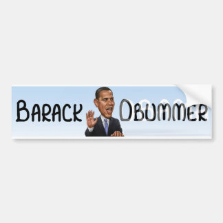 Autocollant De Voiture Barack Obummer