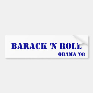 Autocollant De Voiture Barack 'petit pain de n, Obama '08