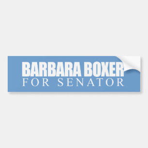 Autocollant De Voiture Barbara Boxer pour le sénateur 2010