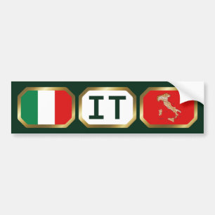 Autocollant De Voiture Bascule Italy