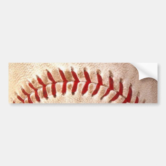 Autocollant De Voiture Baseball (Devant)