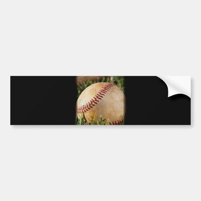 Autocollant De Voiture Baseball (Devant)