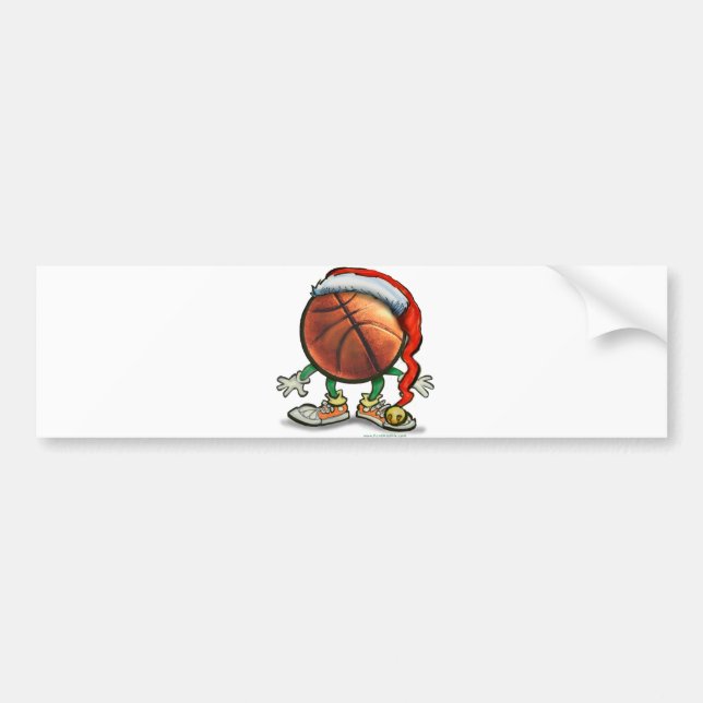Autocollant De Voiture Basket-ball (Devant)