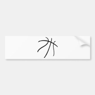 Autocollant De Voiture basket-ball