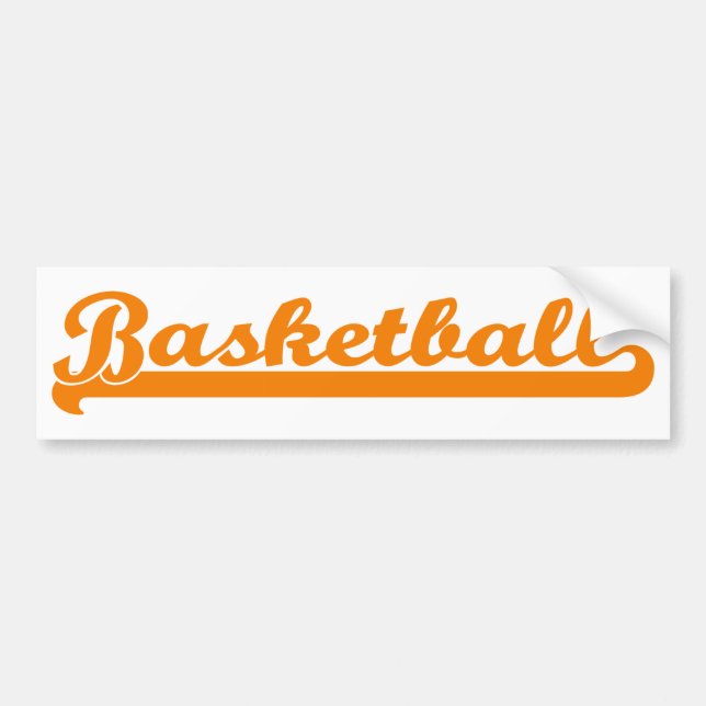 Autocollant De Voiture Basket-ball (Devant)