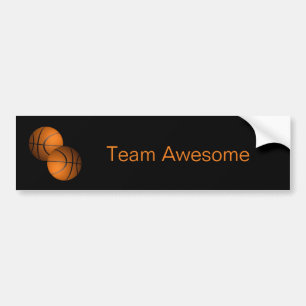 Autocollant De Voiture Basket-balls