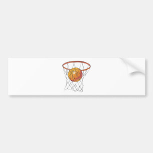 Autocollant De Voiture basket en cerceau