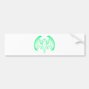Autocollant De Voiture Bat Green Inv Le MUSÉE Zazzle Cadeaux