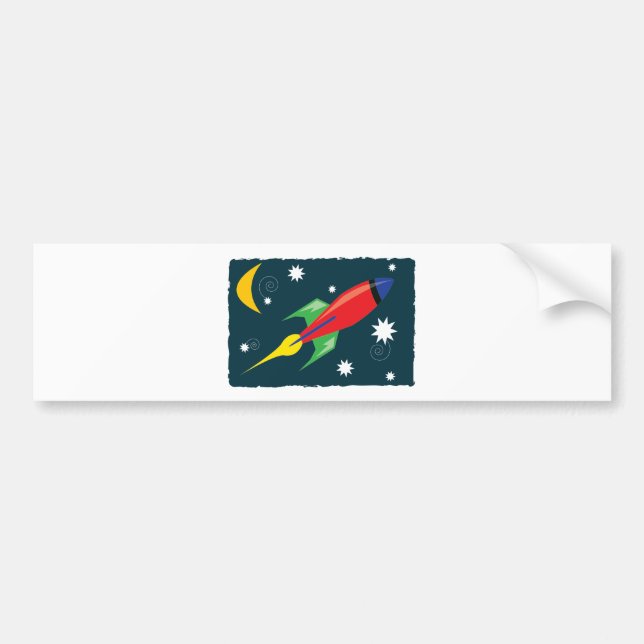 Autocollant De Voiture Bateau de Rocket (Devant)