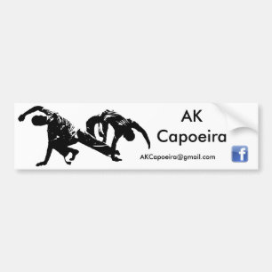 Autocollant De Voiture Bâton de pare-chocs d'AK Capoeira