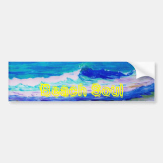 Autocollant De Voiture Beach Soul