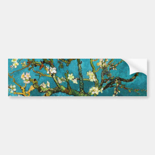 Autocollant De Voiture Beaux-arts se développants d'arbre d'amande de Va