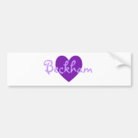 Beckham dans le violet