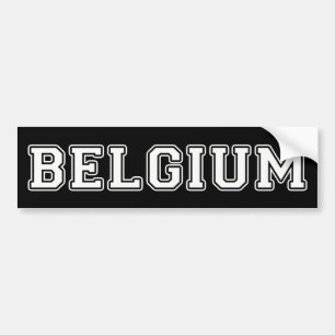 Autocollant De Voiture Belgique
