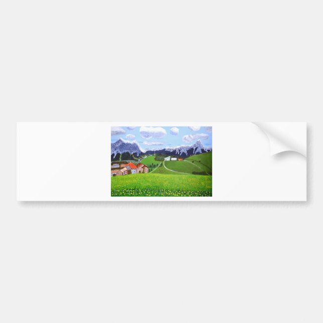 Autocollant De Voiture Belle Norvège (Devant)