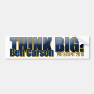 Autocollant De Voiture Ben Carson pour le président
