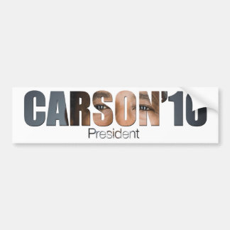 Autocollant De Voiture Ben Carson pour le Président adhésif pour