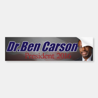 Autocollant De Voiture Ben Carson pour le Président adhésif pour