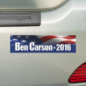 Autocollant De Voiture Ben Carson - président 2016 (On Car)