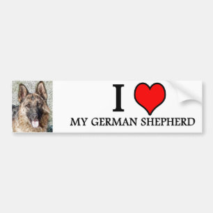 Autocollant De Voiture BERGER ALLEMAND de bumpersticker
