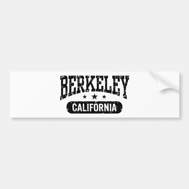 Autocollant De Voiture Berkeley Californie (Devant)