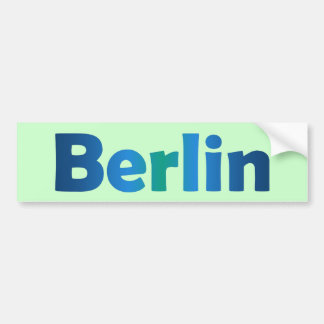 Autocollant De Voiture Berlin