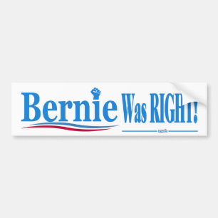 Autocollant De Voiture Bernie Avait Raison