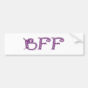Autocollant De Voiture Bff