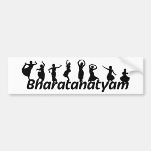 Autocollant De Voiture Bharatanatyam