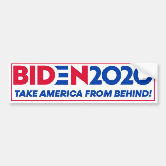 Autocollant De Voiture Biden 2020 - Les Américains de derrière