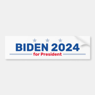 Autocollant De Voiture Biden 2024