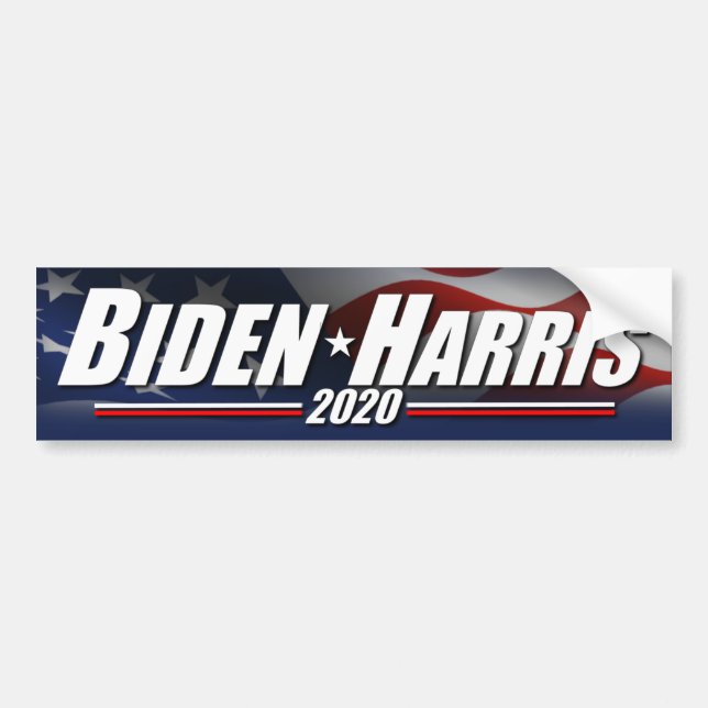 Autocollant De Voiture Biden Harris - 2020 (Devant)