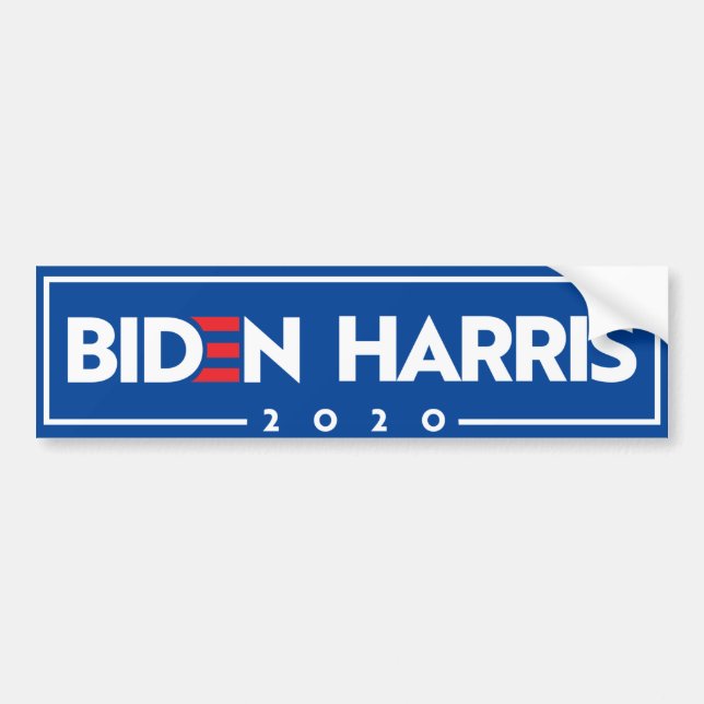 AUTOCOLLANT DE VOITURE BIDEN HARRIS 2020 (Devant)