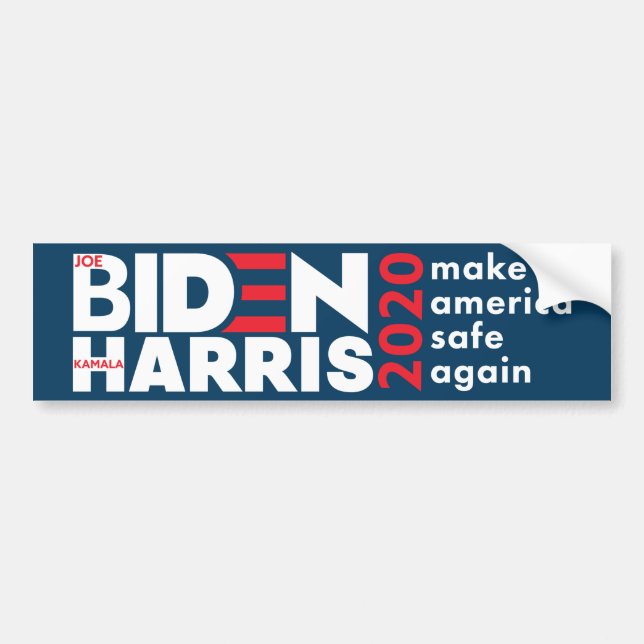 Autocollant De Voiture Biden / Harris 2020 Campagne électorale américaine (Devant)