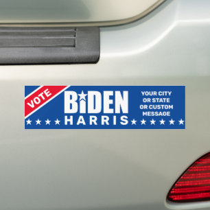 Autocollant De Voiture Biden Harris 2020 Vote Democratic Political