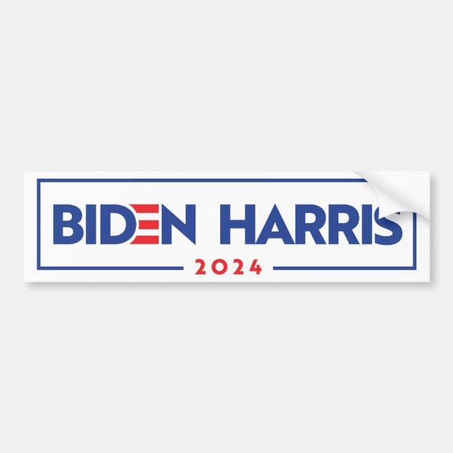 Autocollant De Voiture Biden Harris 2024 (Devant)