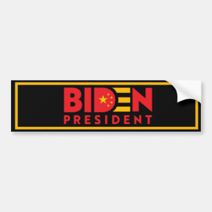 Autocollant De Voiture Biden pour le président chinois
