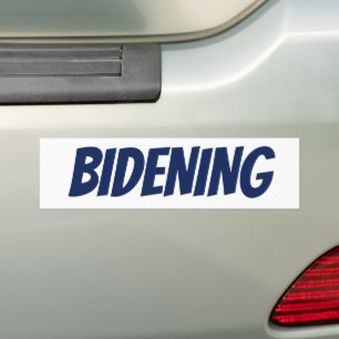 Autocollant De Voiture Bidening Joe Biden Démocrates Drôle 2024