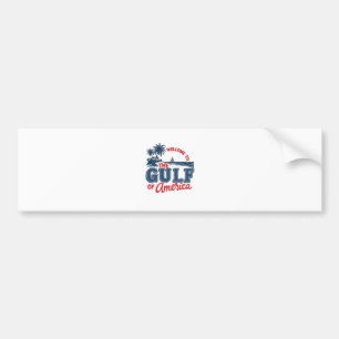 Autocollant De Voiture Bienvenue dans le Golfe d'Amérique Immigrant Mexic