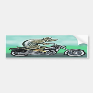 Autocollant De Voiture Biker Dillo