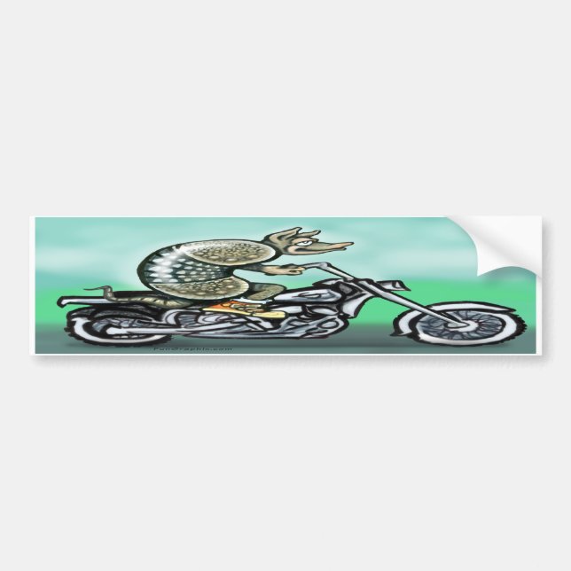 Autocollant De Voiture Biker Dillo (Devant)