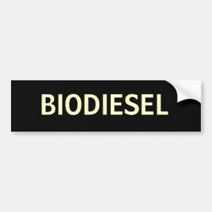 AUTOCOLLANT DE VOITURE BIODIESEL