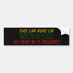 Autocollant De Voiture Biodiesel