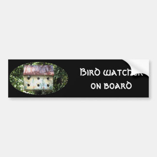 Autocollant De Voiture Birdhouse Edited