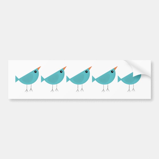 Autocollant De Voiture Birdy (Devant)