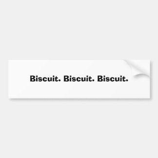Autocollant De Voiture Biscuit. Biscuit. Biscuit