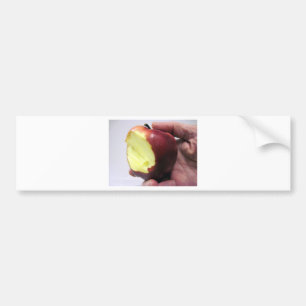 Autocollant De Voiture Bitten Red Apple